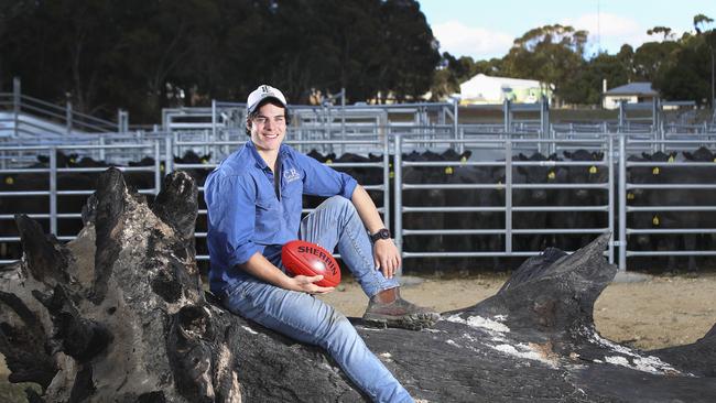 Darcy Fogarty at home on his family farm at Marcollat (near Lucindale). Picture: Sarah Reed