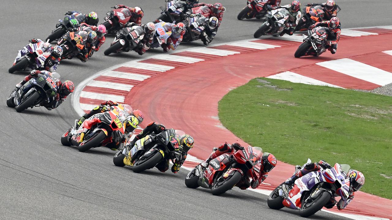 MotoGP’s planned second visit to India this September has been postponed until 2025. (Photo by Prakash Singh/Getty Images)