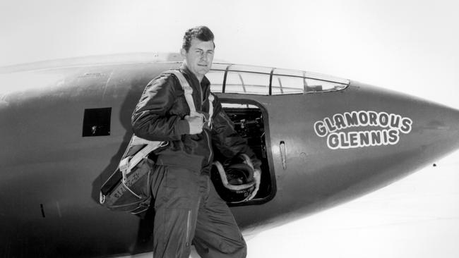 US pilot Chuck Yeager, with his Bell XS-1, was the first man to break the sound barrier on October 14, 1947.