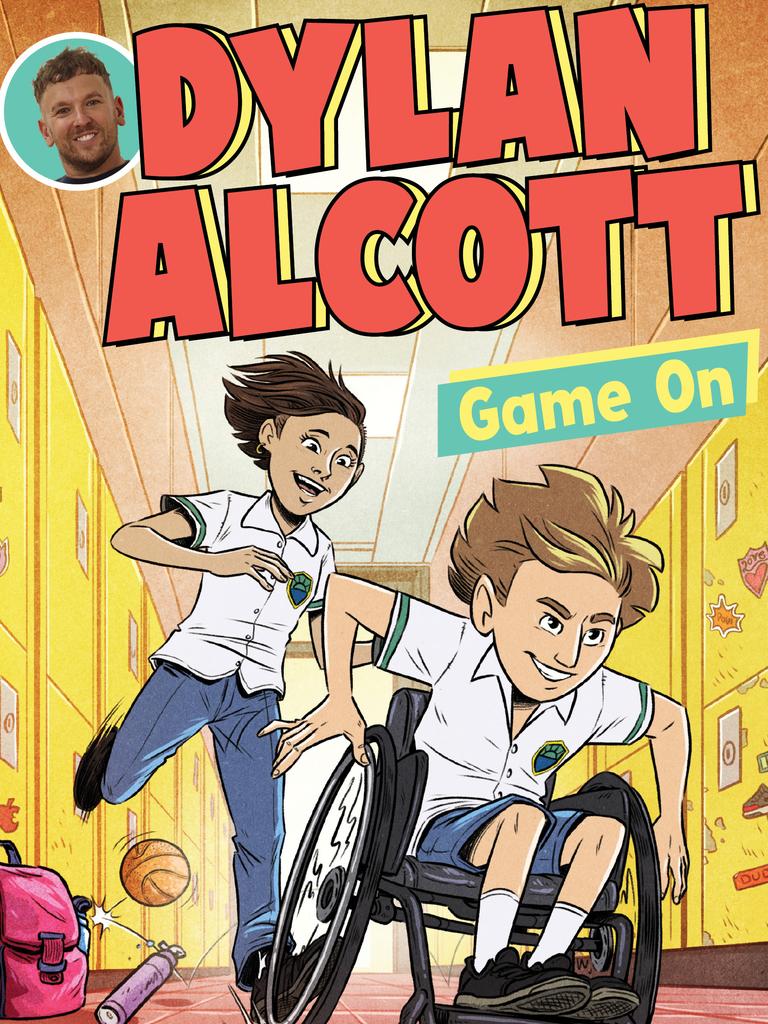 Dylan Alcott launches Game On book series celebrates inclusion and diversity for kids. Picture: supplied