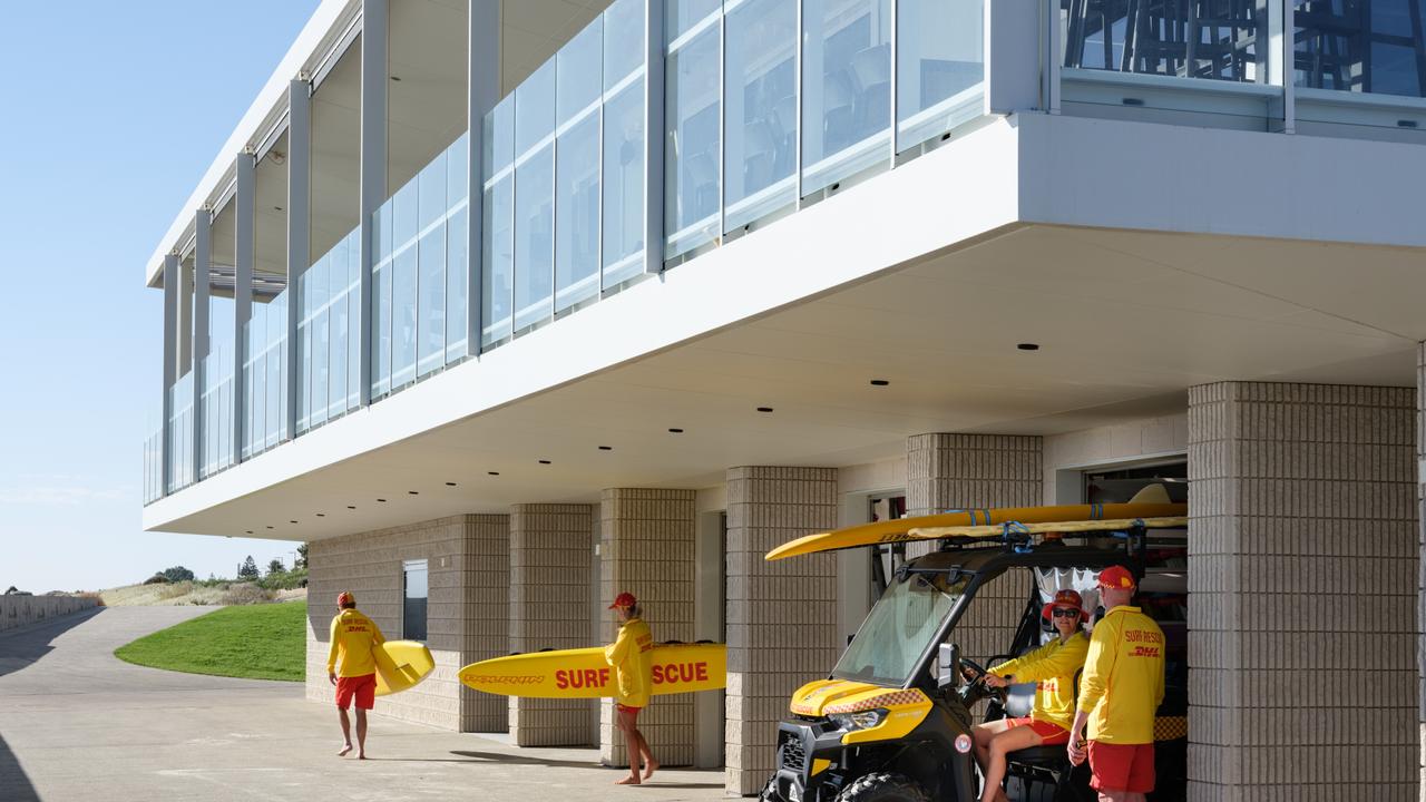 The new West Beach Surf Life Saving Club. Picture: Sam Noonan