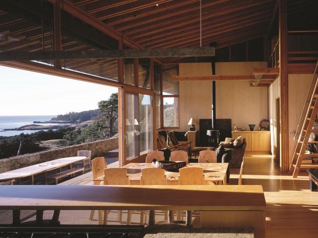 Inside Bill and Melinda’s family home. Picture: Cutler Anderson Architects.