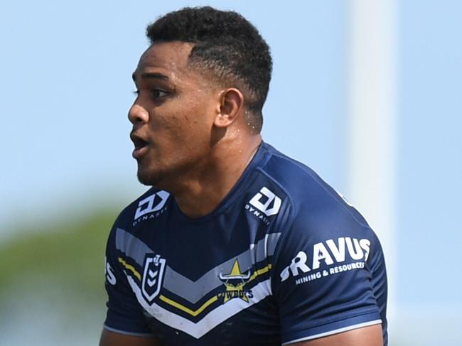 Cowboys signing Viliami Vailea pictured during the club's pre-season. Picture: Scott Davis / NRL Imagery