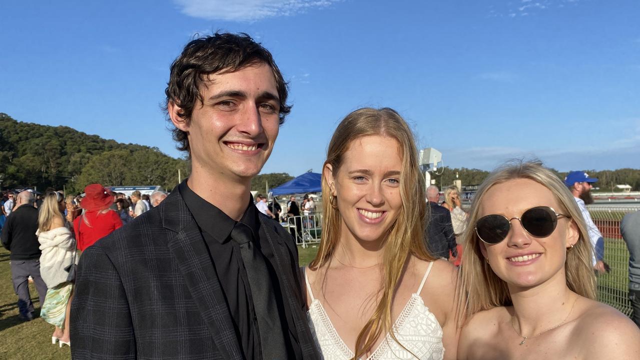 Southern Cross University students at the Coffs Cup 2022. Picture: Matt Gazy