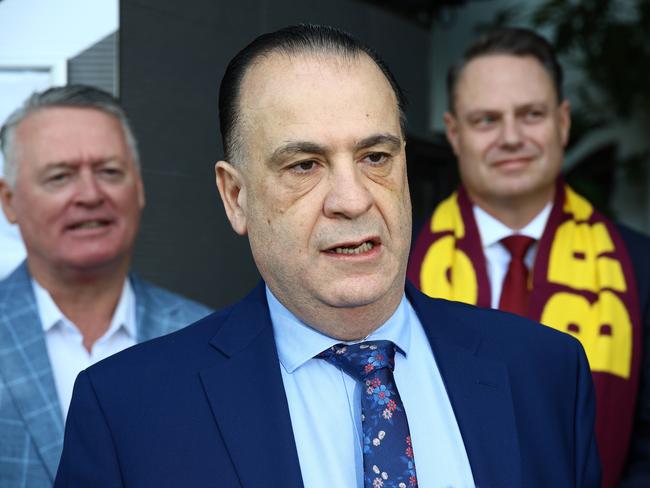 ARL Commission chairman and Racing NSW boss Peter V'landys has bought a TV production company. Picture: David Clark