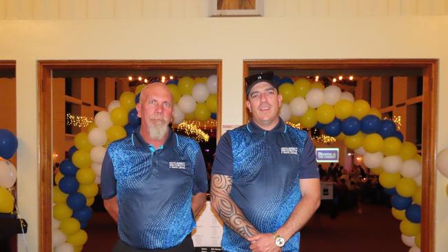 Kieran Tirronen and Paul Kemp from South Burnett Traffic and Security