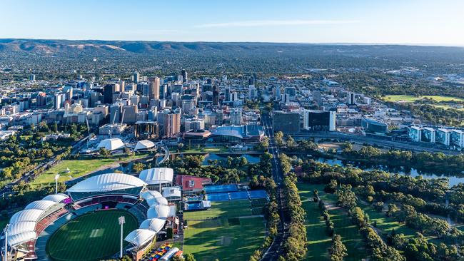 The AFL recently announced South Australia will host of an extra round of footy next season, which will see all 18 teams play in the same state on the same weekend. (Picture: ADELAIDE AIRBORNE PHOTOGRAPHY)