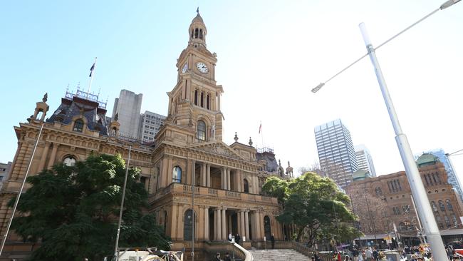 A total of 22 people report to City of Sydney Mayor Clover Moore’s office. Picture Rohan Kelly.