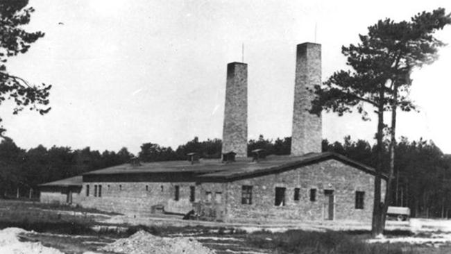 1943: A crematory and gas chamber in Auschwitz, the most notorious Nazi death camp in history. Picture: Auschwitz.org