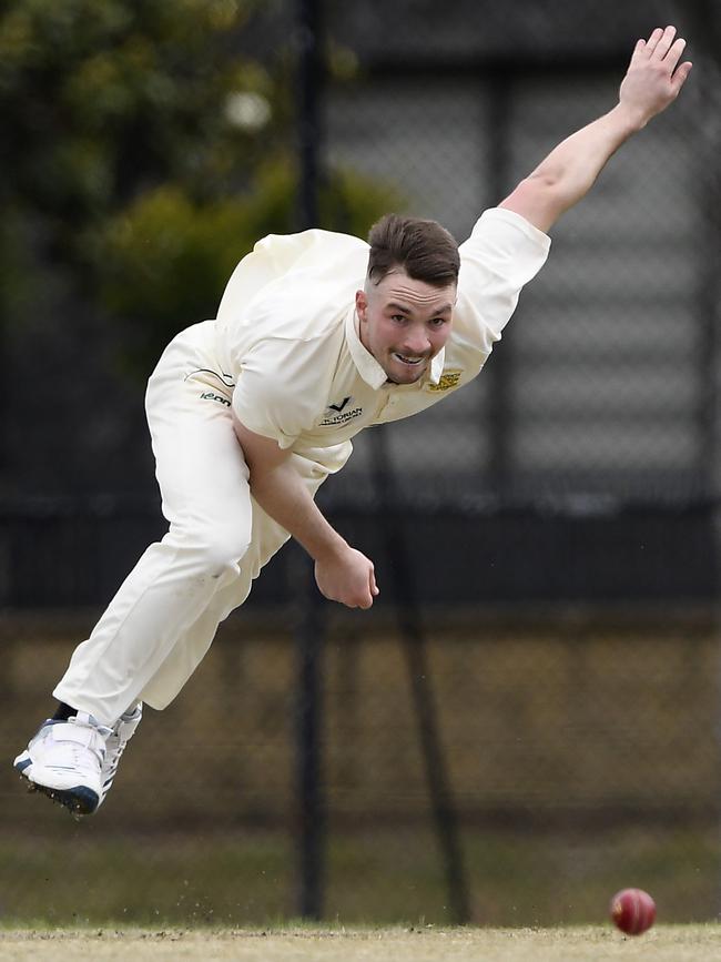 Sam Harbinson in action for Northcote. Picture: Andy Brownbill