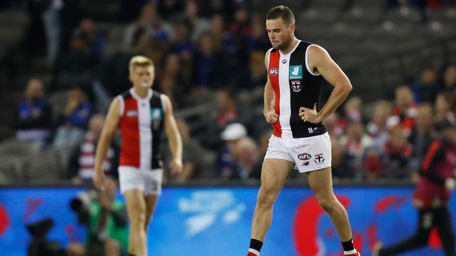 The Saints’ turbulent season has continued. (Photo by Michael Willson/AFL Photos via Getty Images)