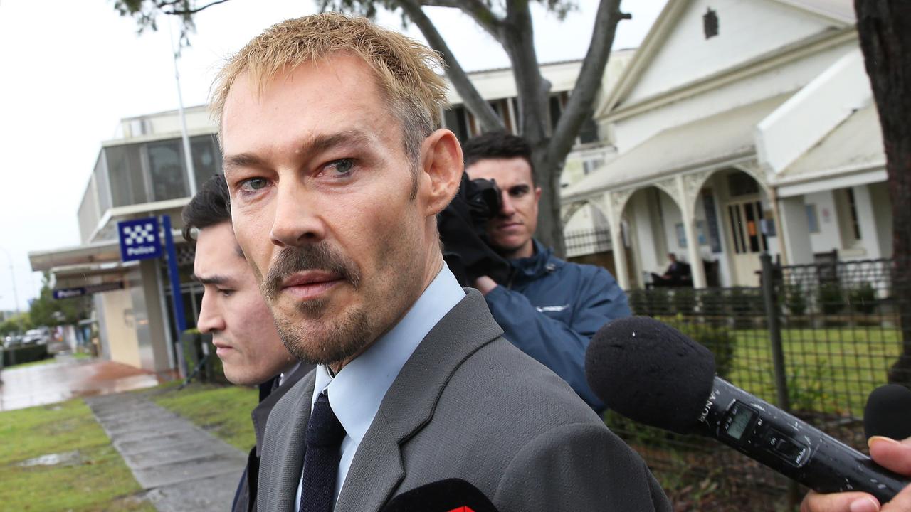 Johns leaves court after sentencing in July. Picture: Peter Lorimer