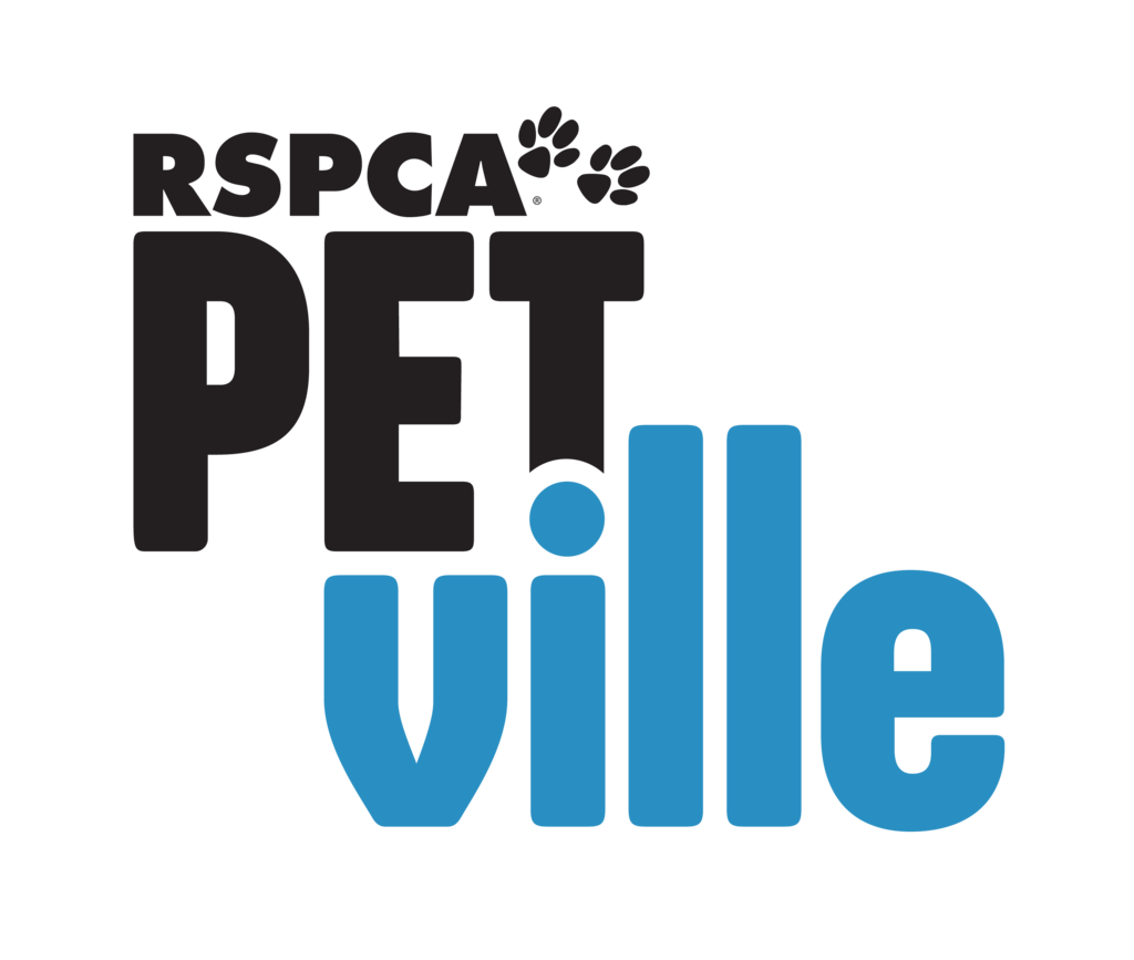 RSPCA Petville logo for puppy power stories