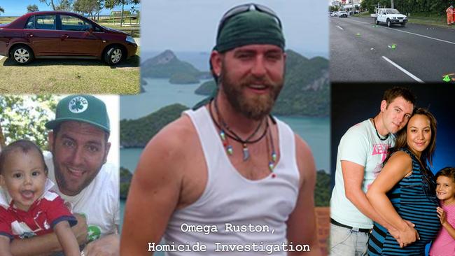 Omega Ruston murder Omega Ruston photo collage, supplied by police.