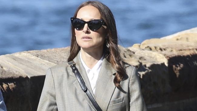 Oscar winning actress Natalie Portman was spotted in Sydney. Picture: MEDIA-MODE.COM