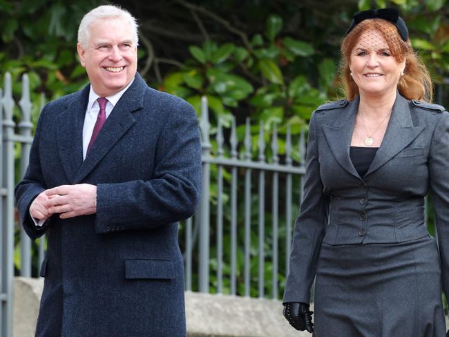 Prince Andrew lives with ex-wife Sarah Ferguson. Picture: AFP