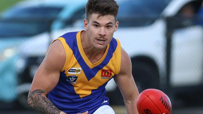 Sebastopol’s Liam Latch and his teammates will be hoping for an improvement next year to end a 48-year premiership drought. Picture: Hamish Blair