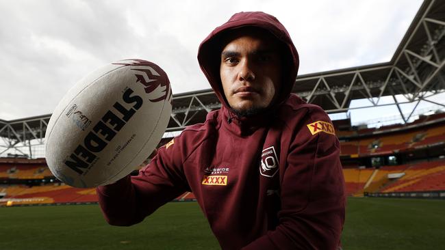 Xavier Coates will be a vital attacking weapon for the Maroons in Origin I. Picture: Getty Images