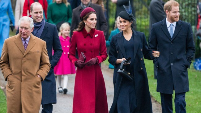 The Sussexes last spent Christmas with the royal family at Sandringham in 2018. Picture: Getty Images.
