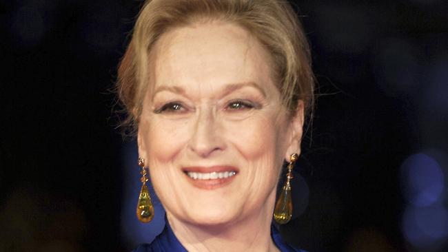 Meryl Streep will receive the Cecil B. DeMille Award for outstanding contributions to the world of entertainment. Picture: AP