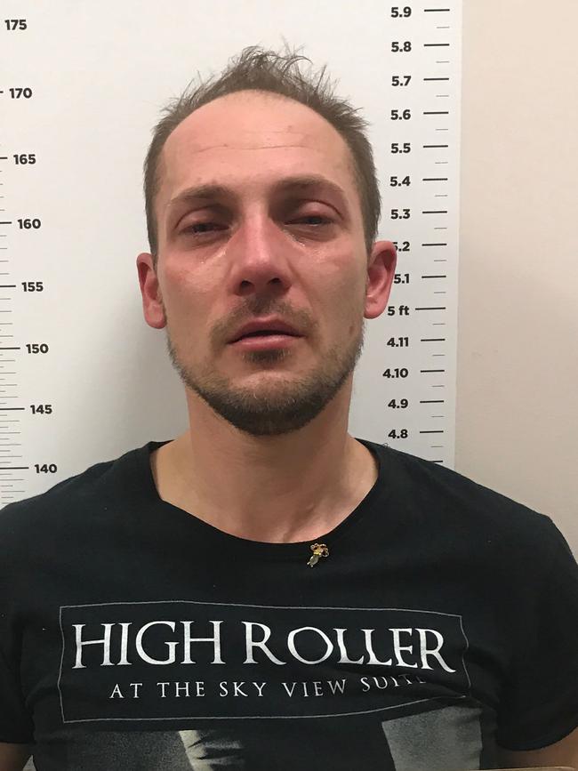 Dean Michael Panczuk was arrested by the Australian Federal Police in 2018. Picture: Supplied/AFP