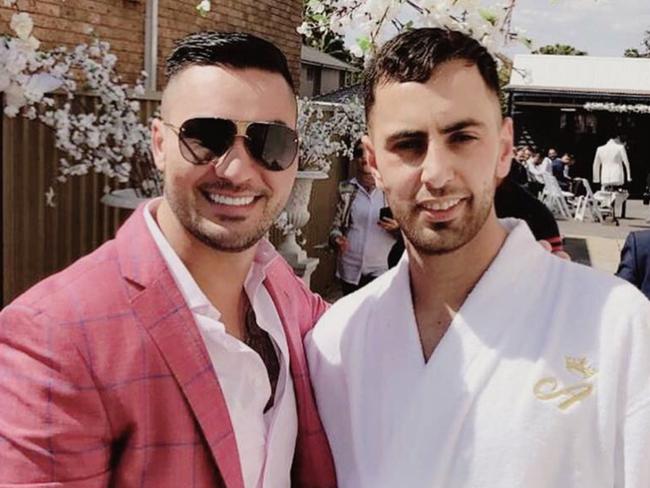 Ahmed Jaghbir, pictured with Salim Mehajer, has been charged with the murder of Kemel Barakat. Picture: Instagram/@salim.mehajer