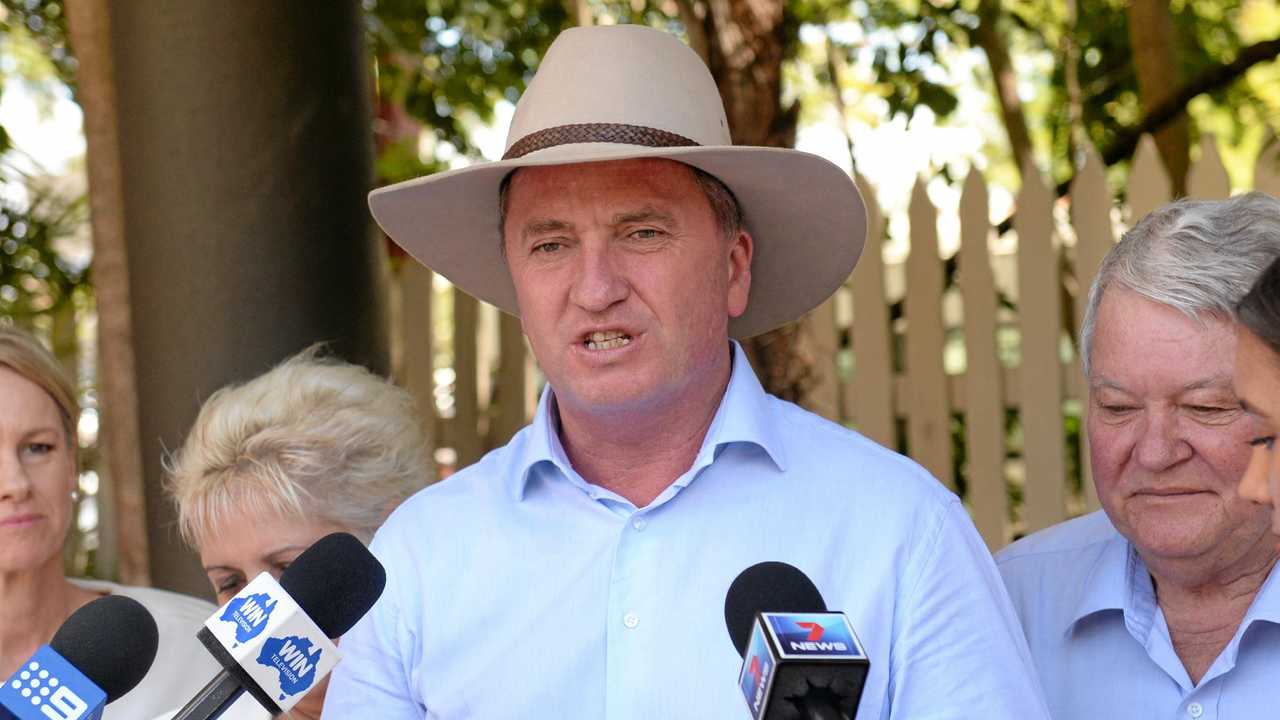 Deputy Prime Minister Barnaby Joyce is the latest federal MP to face citizenship questions. Picture: Chris Ison ROK040817cnationals1