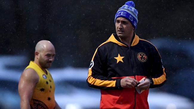 Fitzroy Stars coach Hayden Heta. Picture: Andy Brownbill