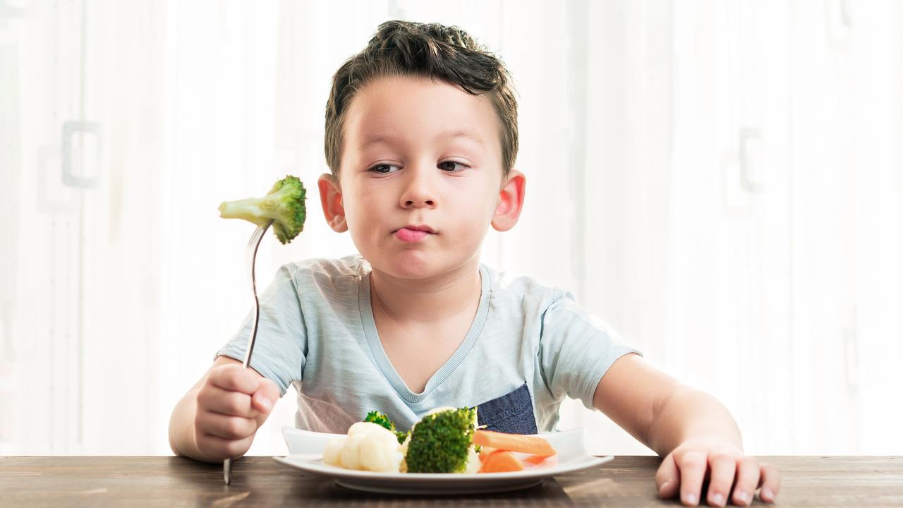 The latest ABS research discovered fewer than two per cent of primary school aged kids are meeting the national dietary guidelines for consumption of vegetables. Picture: iStock