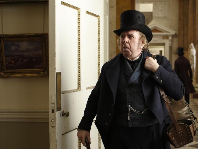 Intriguing history ... Mr. Turner starring Timothy Spall.