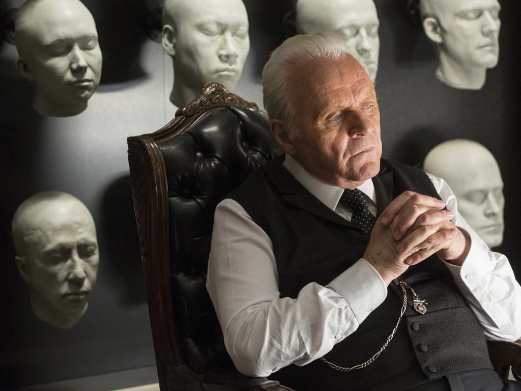 Anthony Hopkins in Westworld. Picture: HBO