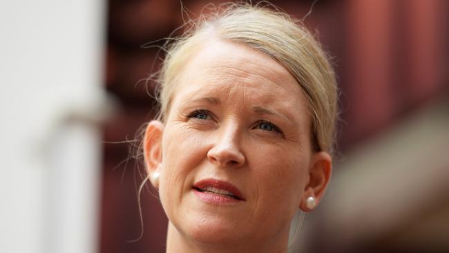 Treasurer Nicole Manison opposed the $12 million Darwin Turf Club grandstand