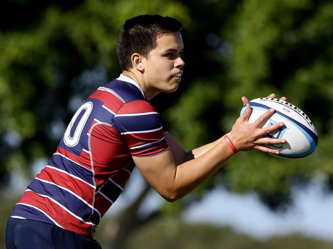 GPS rugby match between Brisbane Grammar and The Southport School - TSS Campbell Parata, Brisbane Saturday 11th August 2018 Picture AAP/David Clark