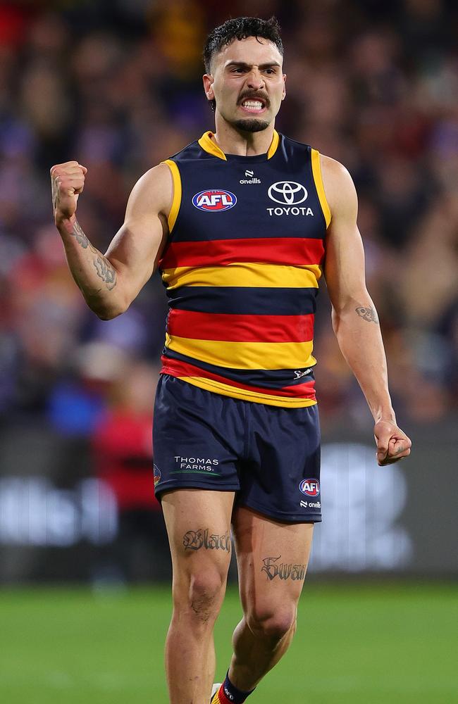 Izak Rankine will be key to the Crows’ fortunes in 2025. Picture: Sarah Reed/AFL Photos via Getty Images.