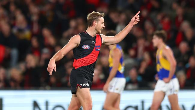 Darcy Parish. Picture: Graham Denholm/AFL Photos via Getty Images.