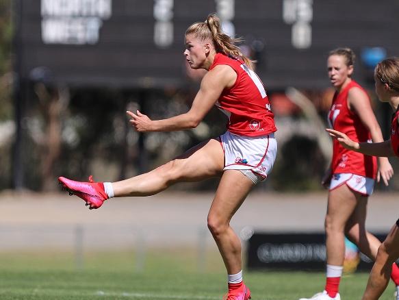 North Adelaide SANFLW player Ashleigh Woodland. Picture: Supplied, SANFL