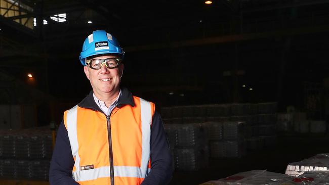 FUTURE TAS: Todd Milne general manager.  Nyrstar at Derwent Park.  Picture: Nikki Davis-Jones