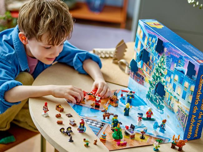 This year’s LEGO advent calendars will delight big and little kids alike. Picture: LEGO.