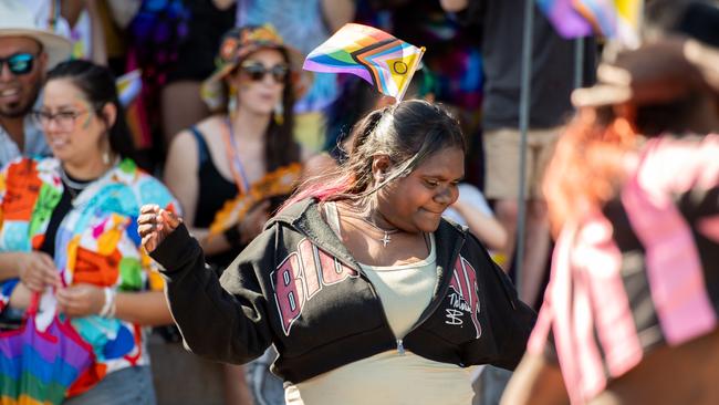 Pride Parade takes off in Darwin City, 2024. Picture: Pema Tamang Pakhrin