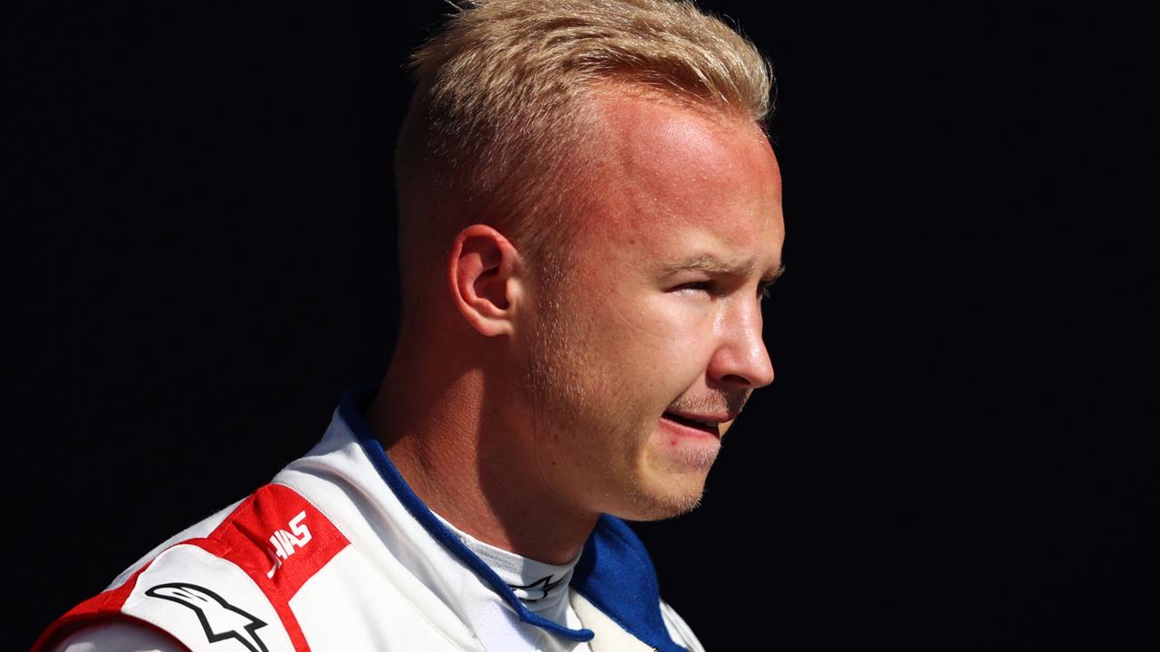 ZANDVOORT, NETHERLANDS - SEPTEMBER 04: Nikita Mazepin of Russia and Haas F1 walks in the Pitlane during qualifying ahead of the F1 Grand Prix of The Netherlands at Circuit Zandvoort on September 04, 2021 in Zandvoort, Netherlands. (Photo by Dan Mullan/Getty Images)