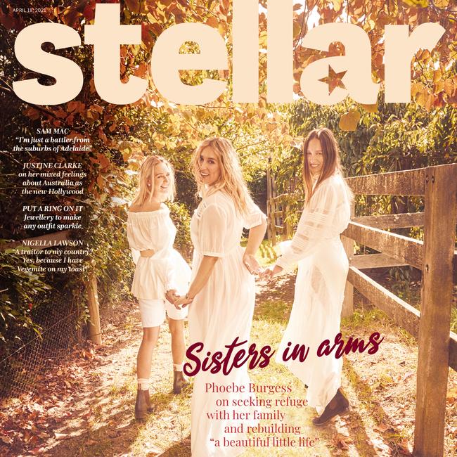 Phoebe Burgess and her sisters star on the cover of this Sunday’s Stellar.