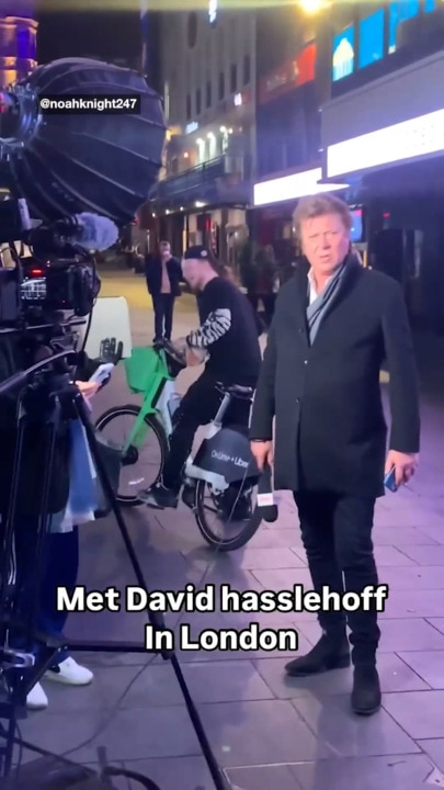 Richard Wilkins hilariously mistaken for David Hasselhoff