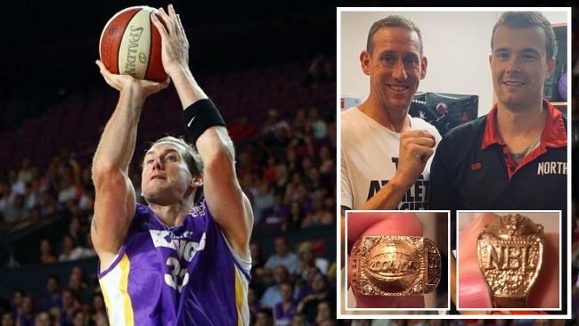 Kings legend Ben has been reu-Knight-ed with his NBL championship ring.