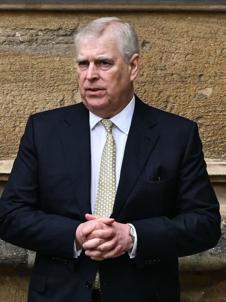 Prince Andrew wants to stay put. Picture: Justin Tallis/AFP