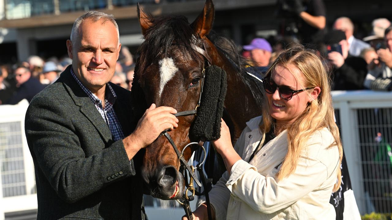 Duke Of Bedford gave trainer Andrew Bobbin another big jumps win in the Grand Annual. Picture: Vince Caligiuri/Getty Images