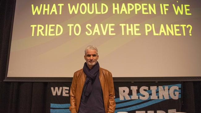 SYDNEY, AUSTRALIA - NewsWire Photos - JULY 6, 2024:  Former Socceroo Craig Foster will speak at the People's Climate Assembly, Surry Hills, Sydney.Picture: NewsWire / Simon Bullard.