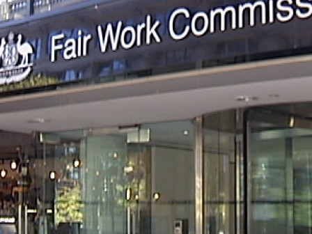 Fair Work Commission generic. Picture: Supplied