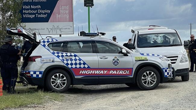 The scene of the crash at Nolan Drive, Morayfield on December 16. Picture: Aaron Goodwin