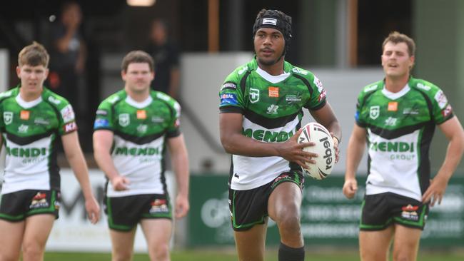 Mal Meninga Cup Townsville Blackhawks play against Northern Pride at Jack Manski Oval in 2024. Picture: Evan Morgan