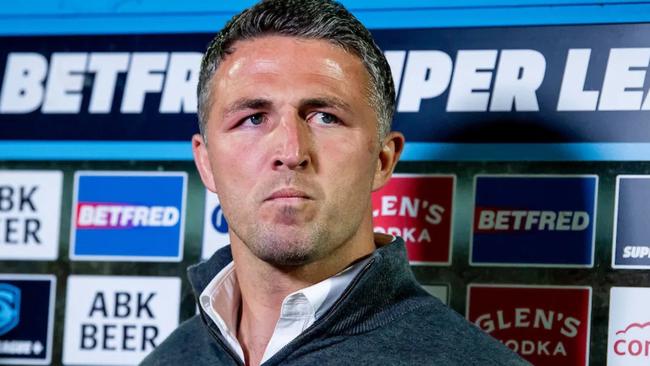 Warrington Wolves coach Sam Burgess.